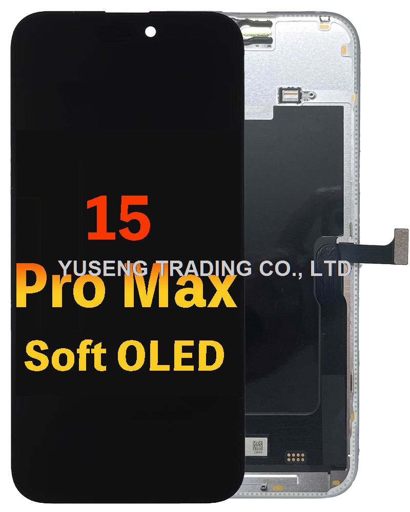 LCD Screen iPhone 15 Pro Max replacement (Soft OLED|COF|FHD)